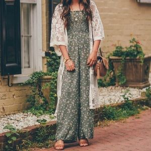 Floral Jumpsuit